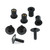Stainless Steel Screen Kit 4 Bolts XL Head Black Stainless Steel Screen Kit 4 Bolts XL Head Black