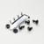 Stainless Steel Screen Bolt Kit Honda VFR1200F Black Stainless Steel Screen Bolt Kit Honda VFR1200F Black