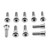 Stainless Steel Disc Bolt To Fit Triumph/KTM M8x30mm Pack x10 Stainless Steel Disc Bolt To Fit Triumph/KTM M8x30mm Pack x10