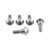 Stainless Steel Disc Bolt To Fit Yamaha M6x20mm Pack x5 Stainless Steel Disc Bolt To Fit Yamaha M6x20mm Pack x5