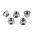 Stainless Steel Sprocket Nut M10x(1.25mm) Pack x5