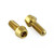 Stainless Steel ABS Sensor Mount Bolts Front & Rear Gold Stainless Steel ABS Sensor Mount Bolts Front & Rear Gold