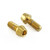 Stainless Steel ABS Sensor Mount Bolt Kit Front & Rear Gold Stainless Steel ABS Sensor Mount Bolt Kit Front & Rear Gold