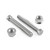 Stainless Steel Axle Adjuster Set M8x55mm 2xBolts 2xNuts Stainless Steel Axle Adjuster Set M8x55mm 2xBolts 2xNuts