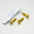 Stainless Steel Brake & Clutch Lever Pinch Bolts Gold Stainless Steel Brake & Clutch Lever Pinch Bolts Gold