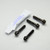 Stainless Steel Brake & Clutch Lever Pinch Bolts Black Stainless Steel Brake & Clutch Lever Pinch Bolts Black