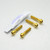 Stainless Steel Brake & Clutch Lever Pinch Bolts Gold Stainless Steel Brake & Clutch Lever Pinch Bolts Gold