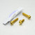 Stainless Steel Brake & Clutch Lever Pinch Bolts Gold Stainless Steel Brake & Clutch Lever Pinch Bolts Gold