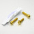 Stainless Steel Brake & Clutch Lever Pinch Bolts Gold Stainless Steel Brake & Clutch Lever Pinch Bolts Gold