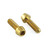 Stainless Steel Brake & Clutch Lever Pinch Bolts Gold Stainless Steel Brake & Clutch Lever Pinch Bolts Gold