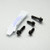 Stainless Steel Brake & Clutch Lever Pinch Bolts Black Stainless Steel Brake & Clutch Lever Pinch Bolts Black
