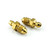 Stainless Steel Bleed Nipple M10x(1.00mm) Front Brake Caliper Pack x2 Gold Stainless Steel Bleed Nipple M10x(1.00mm) Front Brake Caliper Pack x2 Gold