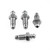 Stainless Steel Bleed Nipple M7x(1.00mm) Clutch Pack x4 Stainless Steel Bleed Nipple M7x(1.00mm) Clutch Pack x4