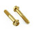Stainless Steel Clip-On / Handle Bar Mount Bolts Gold Stainless Steel Clip-On / Handle Bar Mount Bolts Gold