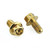 Stainless Steel Exhaust Heat Shield Mount Bolts Race Spec Gold Stainless Steel Exhaust Heat Shield Mount Bolts Race Spec Gold