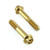Stainless Steel Front Axle Pinch Bolt Set Race Spec Gold
