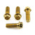 Stainless Steel Front Brake Caliper Pinch Kit Race Spec Gold