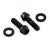 Stainless Steel Fuel Tank Mounting Bolt Kit Black