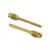 Stainless Steel Brake Caliper Pad Pin Front Race Spec Pack x2 Gold Stainless Steel Brake Caliper Pad Pin Front Race Spec Pack x2 Gold