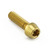 Stainless Steel Rear Brake Lever Pivot Bolt Gold