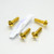 Stainless Steel Rider Footrest Hanger Bolt Kit Gold