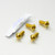 Stainless Steel Rider Footrest Hanger Bolt Kit Gold