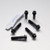 Stainless Steel Top & Bottom Yoke Pinch Set Black