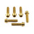 Stainless Steel Top & Bottom Yoke Pinch Set Gold