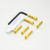 Stainless Steel Fuel Cap Kit BMW/KTM/Other Gold Stainless Steel Fuel Cap Kit BMW/KTM/Other Gold