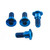 Titanium Disc Bolt To Fit Suzuki M8x22mm Pack x4 Blue