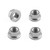 Titanium Sprocket Nuts M10x(1.25mm) Pack x4