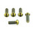 Titanium Disc Bolt To Fit Ducati/Aprilia M8x20mm Pack x5 Gold Titanium Disc Bolt To Fit Ducati/Aprilia M8x20mm Pack x5 Gold