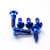 Titanium Disc Bolt To Fit Triumph/KTM M8x30mm Pack x6 Blue Titanium Disc Bolt To Fit Triumph/KTM M8x30mm Pack x6 Blue