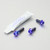 Titanium ABS Sensor Mount Bolt Kit Front & Rear Purple Haze