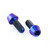 Titanium ABS Sensor Mount Bolt Kit Front & Rear Purple Haze
