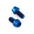 Titanium ABS Sensor Mount Bolt Kit Front & Rear Blue