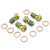 Titanium Banjo Bolt Single M10x(1.25mm) Rear Brake Caliper Race Spec Pack x4 Gold Titanium Banjo Bolt Single M10x(1.25mm) Rear Brake Caliper Race Spec Pack x4 Gold