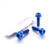 Titanium Brake & Clutch Lever Perch Pinch Bolt Kit DualDrive Blue
