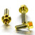 Titanium Brake & Clutch Lever Perch Pinch Bolt Kit Gold