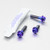 Titanium Brake & Clutch Lever Perch Pinch Bolt Kit Race Spec Purple Haze