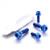 Titanium Brake & Clutch Lever Perch Pinch Bolt Kit DualDrive Blue