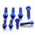 Titanium Brake & Clutch Lever Perch Pinch Bolt Kit Blue Titanium Brake & Clutch Lever Perch Pinch Bolt Kit Blue