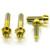 Titanium Brake & Clutch Lever Perch Pinch Bolt Kit Gold