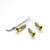 Titanium Brake & Clutch Lever Perch Pinch Bolt Kit Gold Titanium Brake & Clutch Lever Perch Pinch Bolt Kit Gold