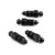 Titanium Bleed Nipple M8x(1.25mm) Rear Brake Master Cylinder Pack x4 Black Titanium Bleed Nipple M8x(1.25mm) Rear Brake Master Cylinder Pack x4 Black