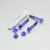 Titanium Chain Guard & Rail Honda CRF450R Flanged Hex Purple Haze