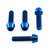 Titanium Clip-On / Handle Bar Mount Bolt Kit Blue Titanium Clip-On / Handle Bar Mount Bolt Kit Blue