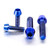 Titanium Clip-On / Handle Bar Mount Bolt Kit Blue Titanium Clip-On / Handle Bar Mount Bolt Kit Blue