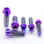 Titanium Clip-On / Handle Bar Mount Bolt Kit Purple Haze Titanium Clip-On / Handle Bar Mount Bolt Kit Purple Haze