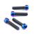 Titanium Clip-On / Handle Bar Mount Bolt Kit Torx Drive Purple Haze
